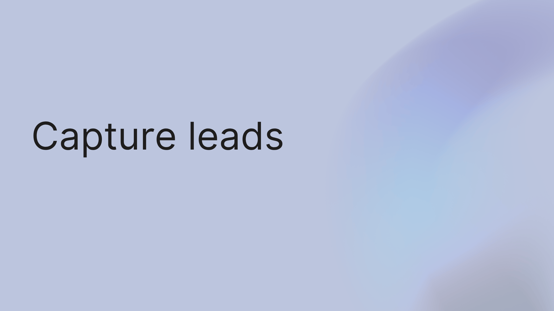Create a High-Converting Lead Capture Form