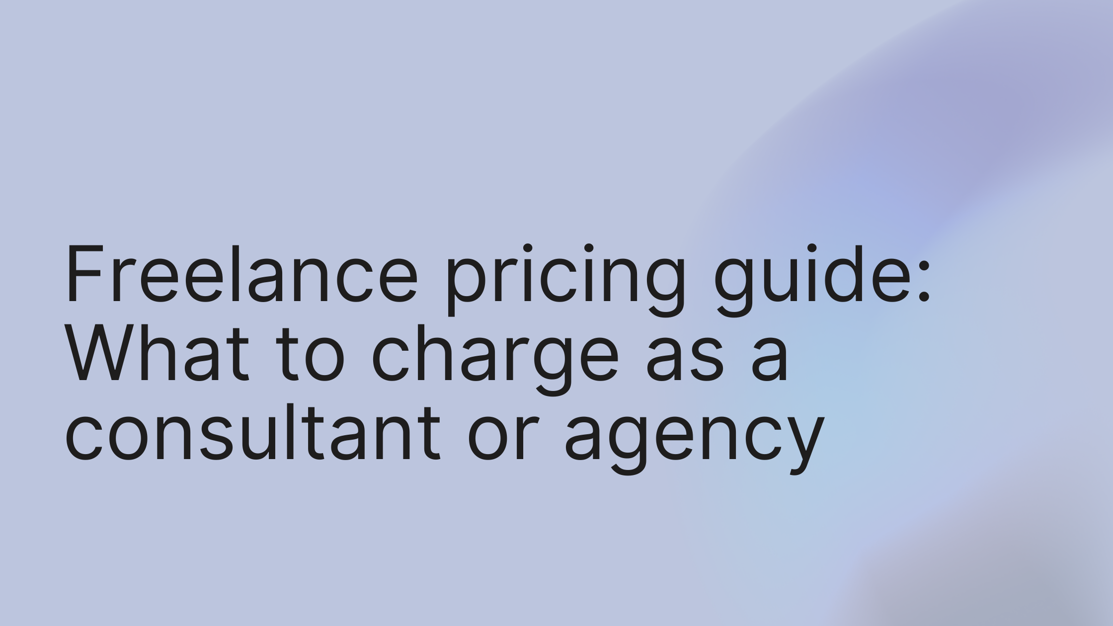 Freelance Pricing Guide UAE 2025: What to Charge as a Consultant or Agency in Dubai
