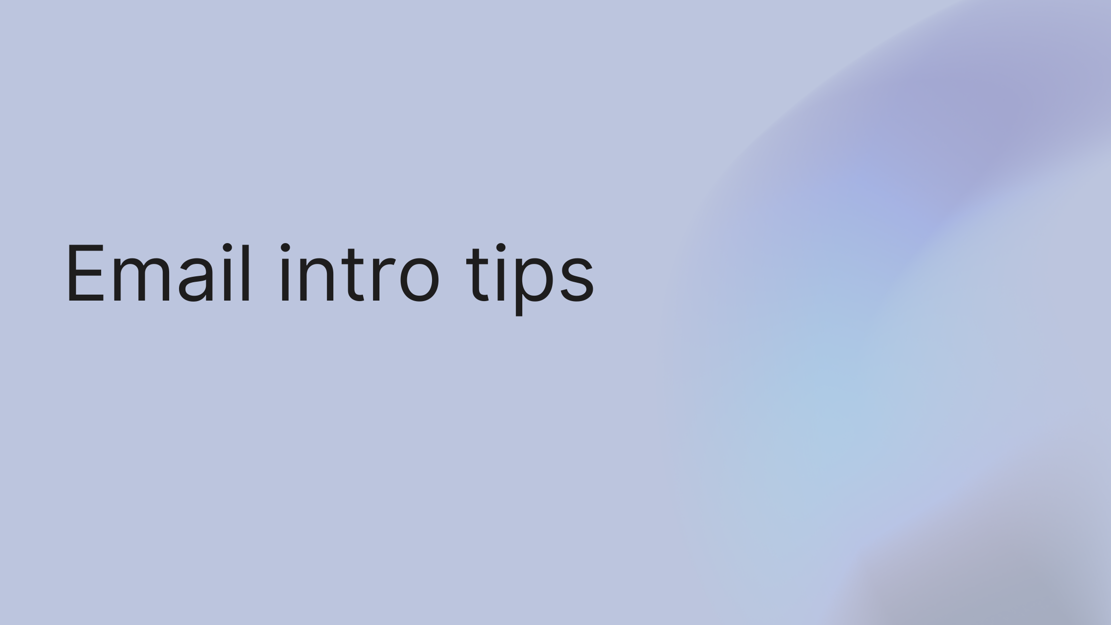 How to Write an Email Introduction That Gets Replies