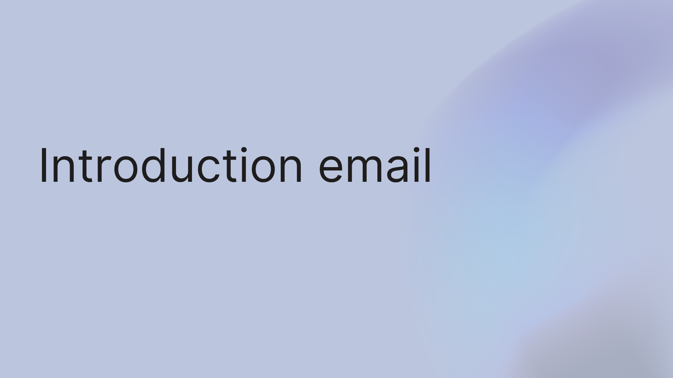 How to Write an Introduction Email That Gets Results