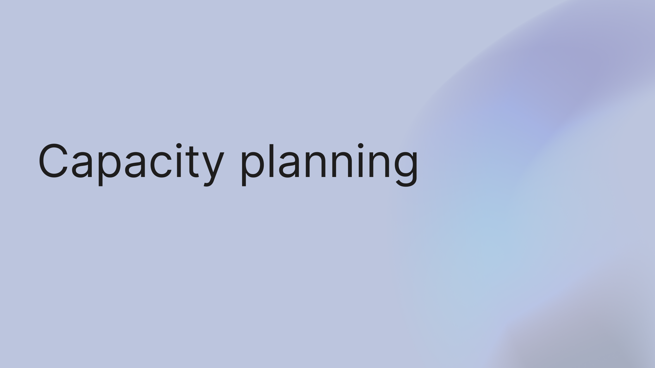 What Is Capacity Planning for Service Businesses